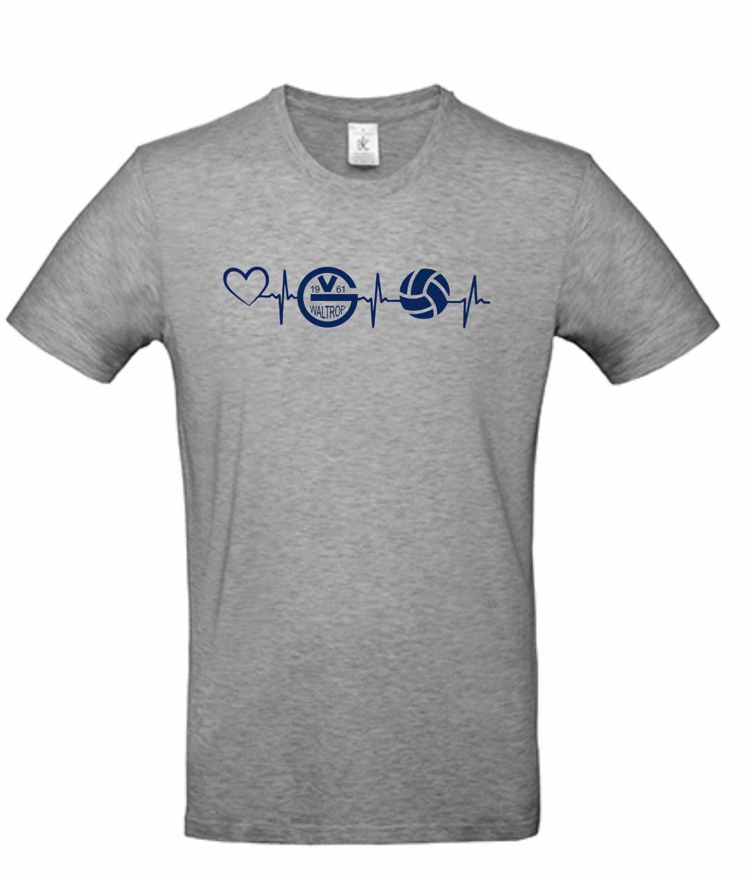 T-Shirt Herzschlag Volleyball